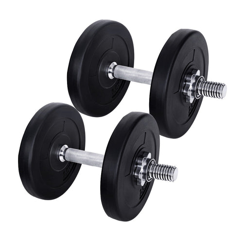 15KG Dumbbells Dumbbell Set Weight Training Plates Home Gym Fitness