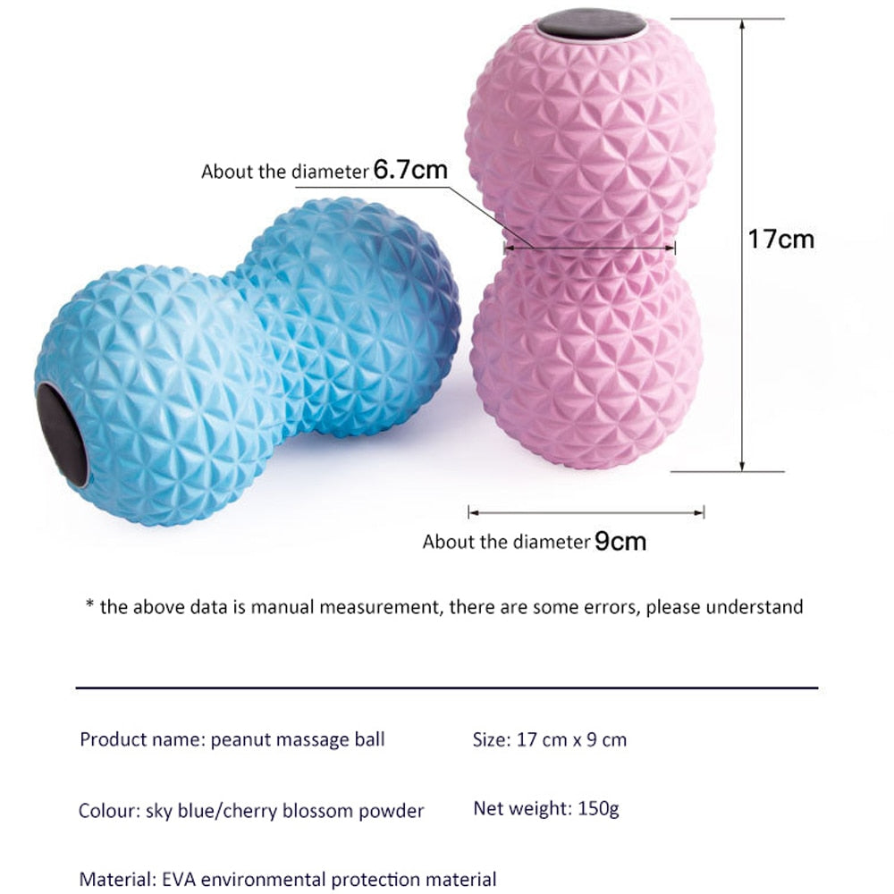 Fitness EVA Massage Ball Myofascial Release Deep Tissue Massage Yoga