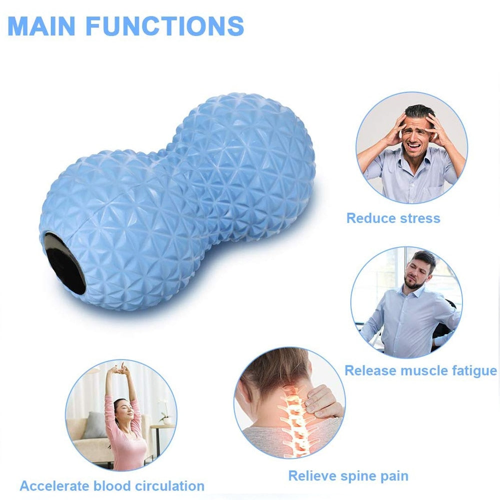 Fitness EVA Massage Ball Myofascial Release Deep Tissue Massage Yoga